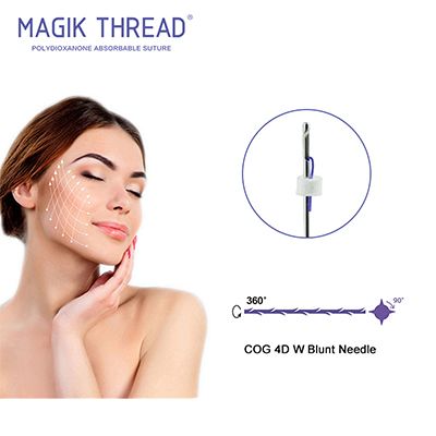Cog 4D PDO Thread With Blunt Cannula